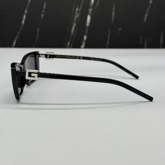 NEW GG1681S 001 GUCCI BLACK CAT EYE WOMEN GUCCI SUNGLASSES - Picture 8 of 12